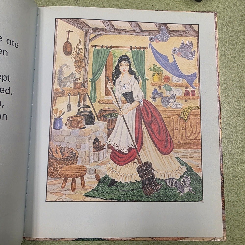Snow White and the Seven Dwarfs Read-A-Tale Brimax Books 1990 Dorothea King - Picture 5 of 7